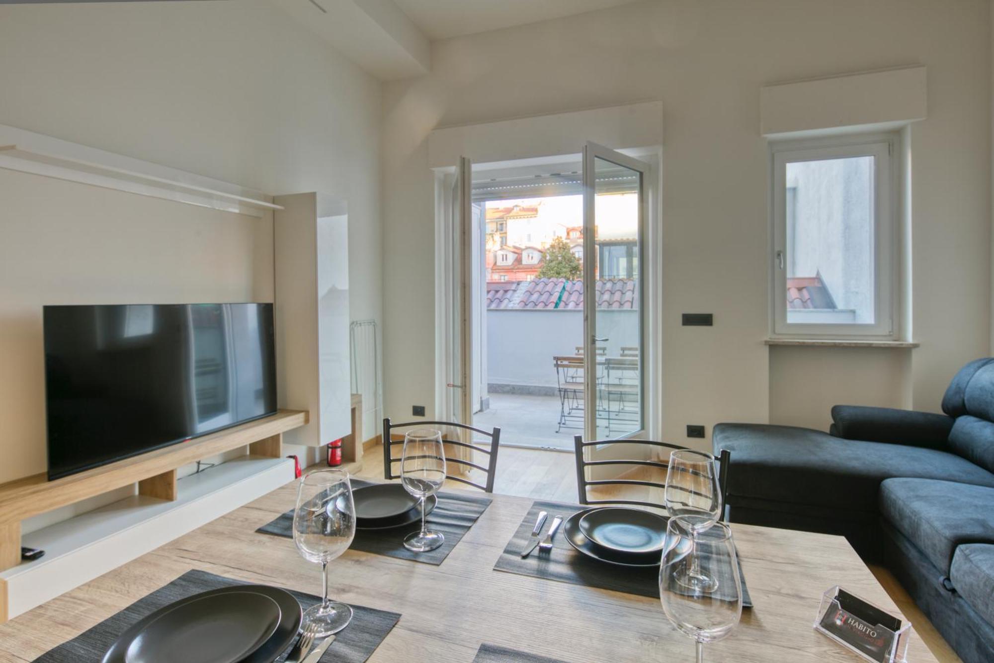 Appartamento Centro Torino Con Terrazzo ภายนอก รูปภาพ
